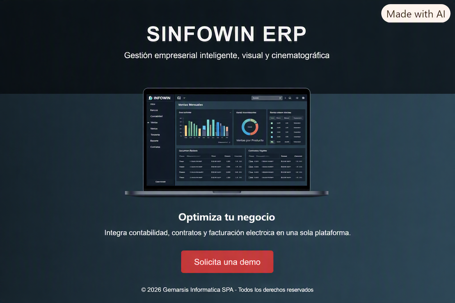 Interfaz SINFOWIN ERP